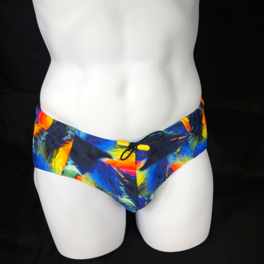 Colorful Men's Swim Briefs Size L